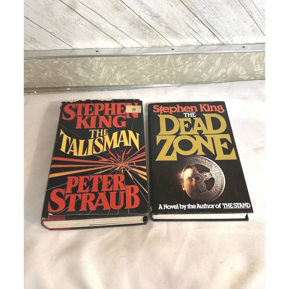 Stephen King Lot: The Tailsman 1984 Viking HC/DJ & The Dead Zone 1984 Viking